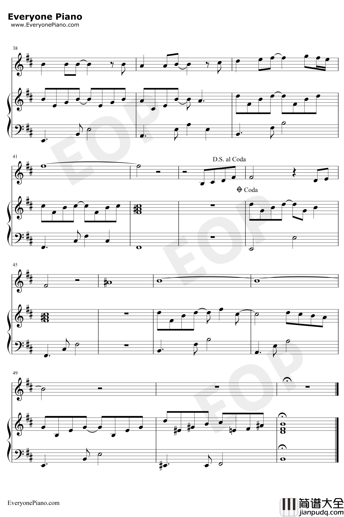 Mary_Did_You_Know钢琴谱_Kathy_Mattea