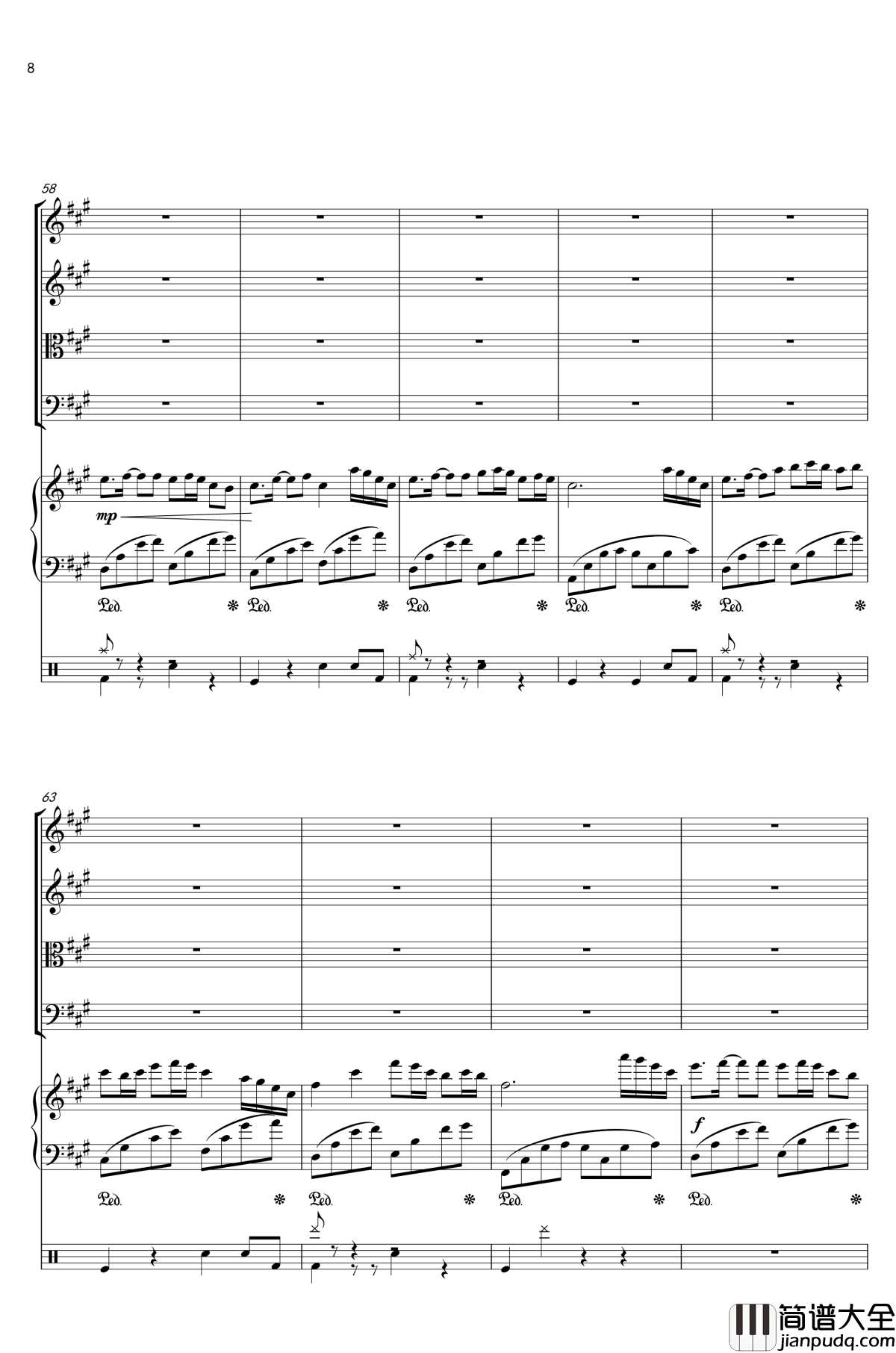 October钢琴谱_1037854971