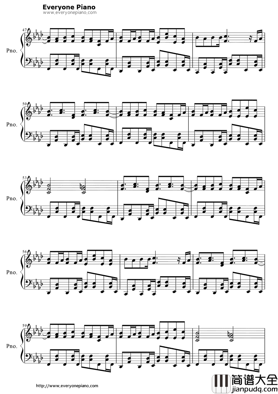セツナトリップ钢琴谱_LastNote. _GUMI