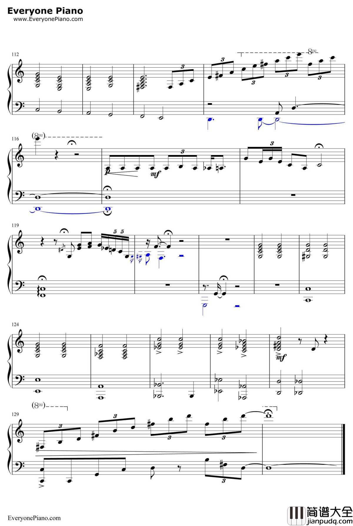 New_York_State_Of_Mind钢琴谱_BillyJoel_比利·乔尔