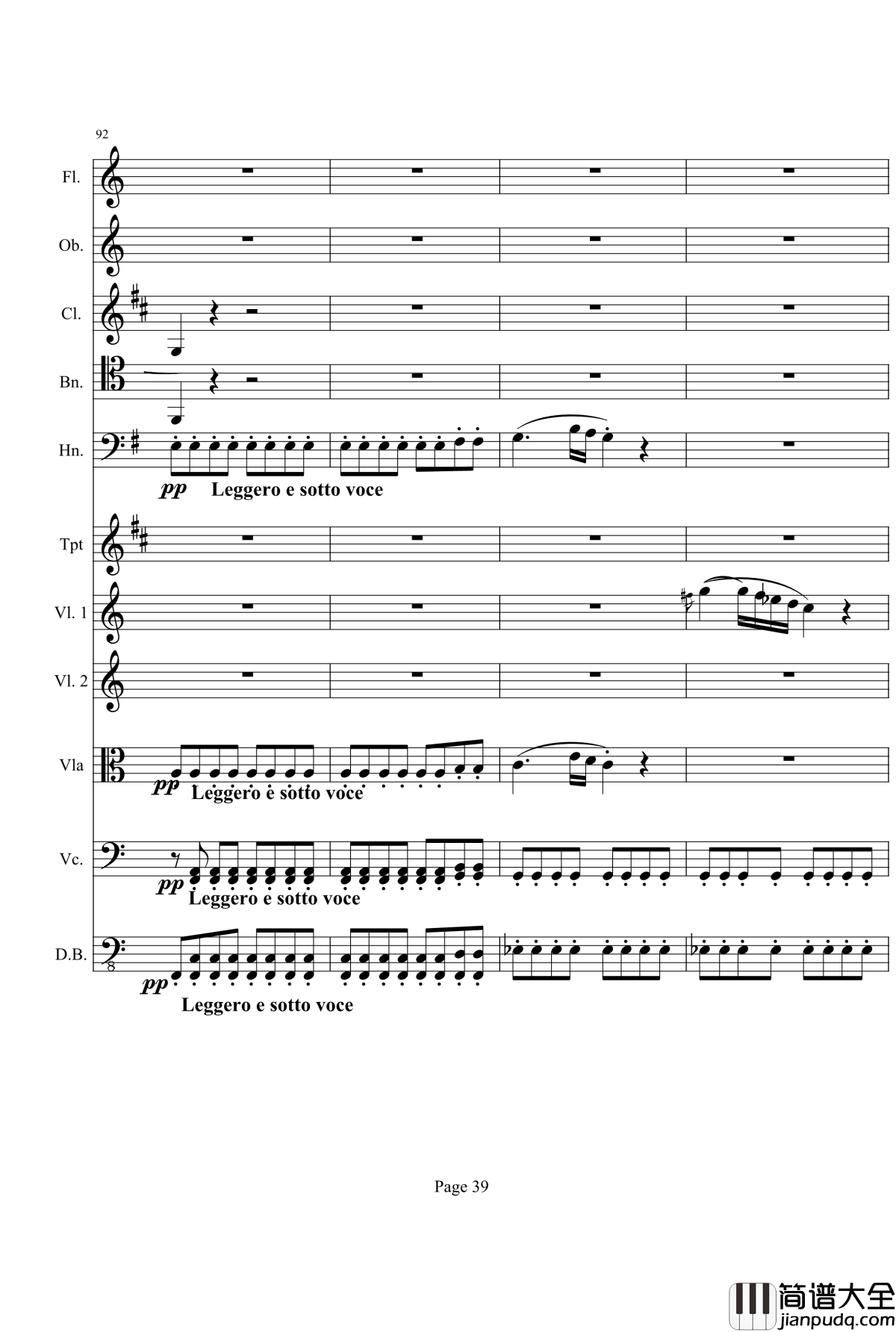奏鸣曲之交响钢琴谱_第21_Ⅰ_贝多芬_beethoven