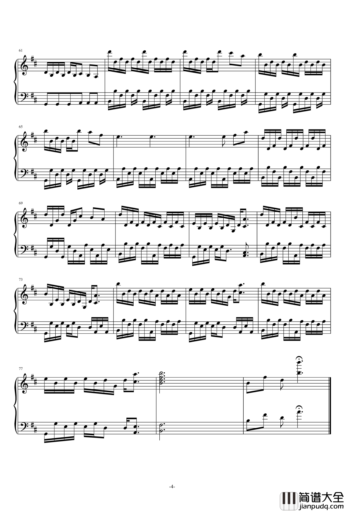 Wild_side钢琴谱_Roberto_Cacciapaglia