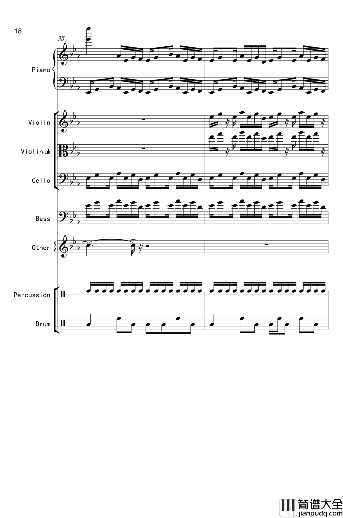 克罗地亚舞曲钢琴谱_马克西姆_Maksim·Mrvica