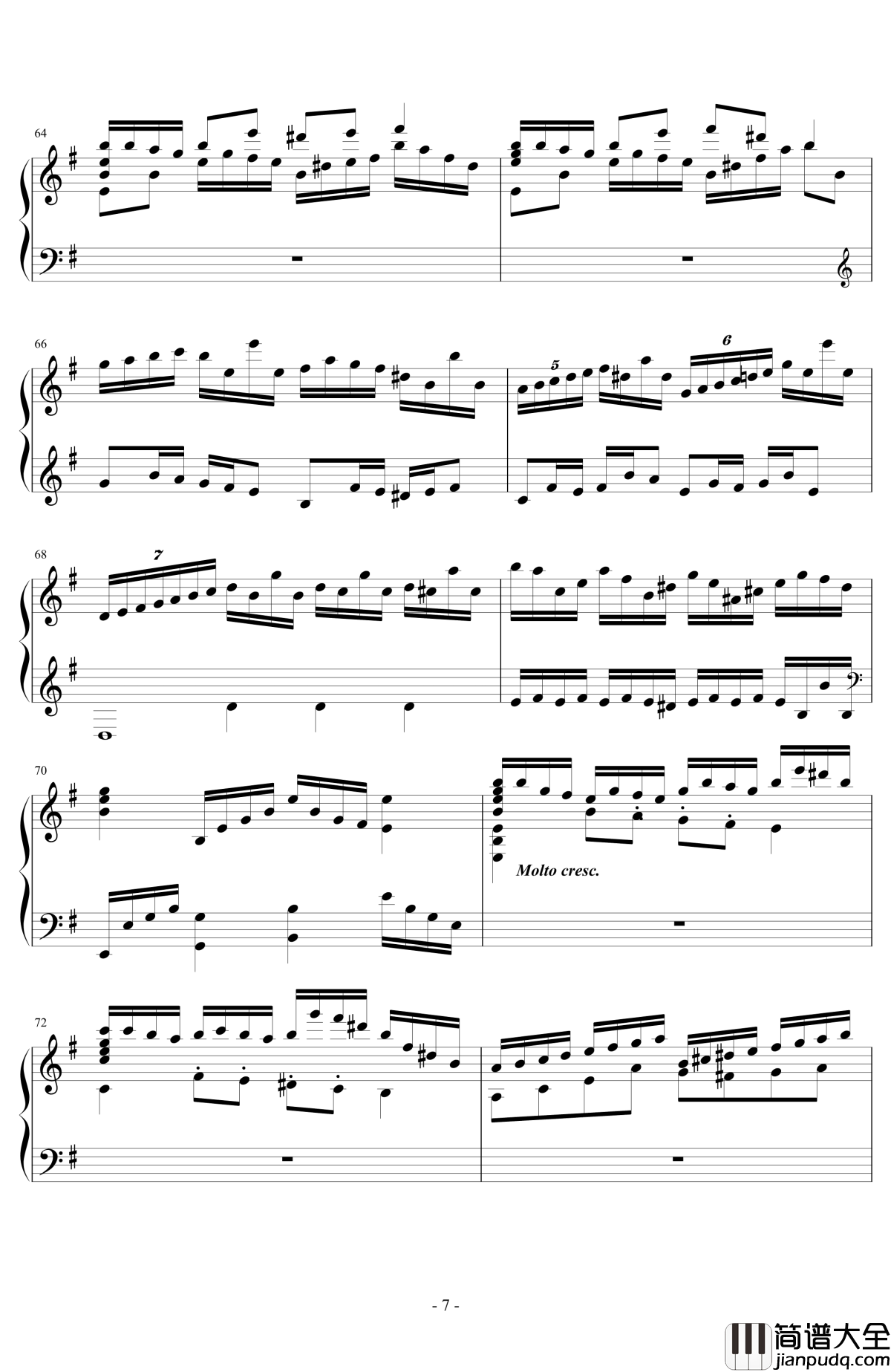 在雨中钢琴谱_钢琴幻想曲_Kunikida_Hanayo