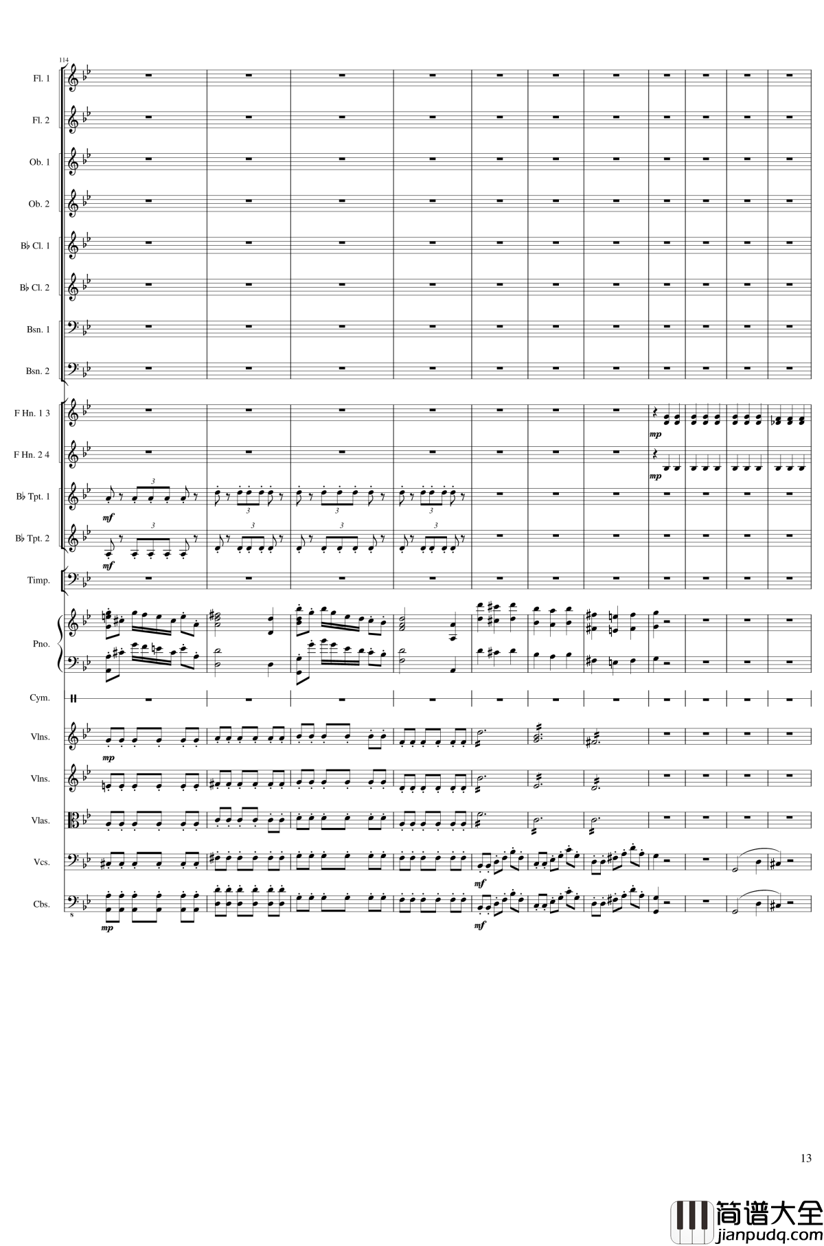 Piano_Concerto_No.8,_Op.123_III钢琴谱_一个球