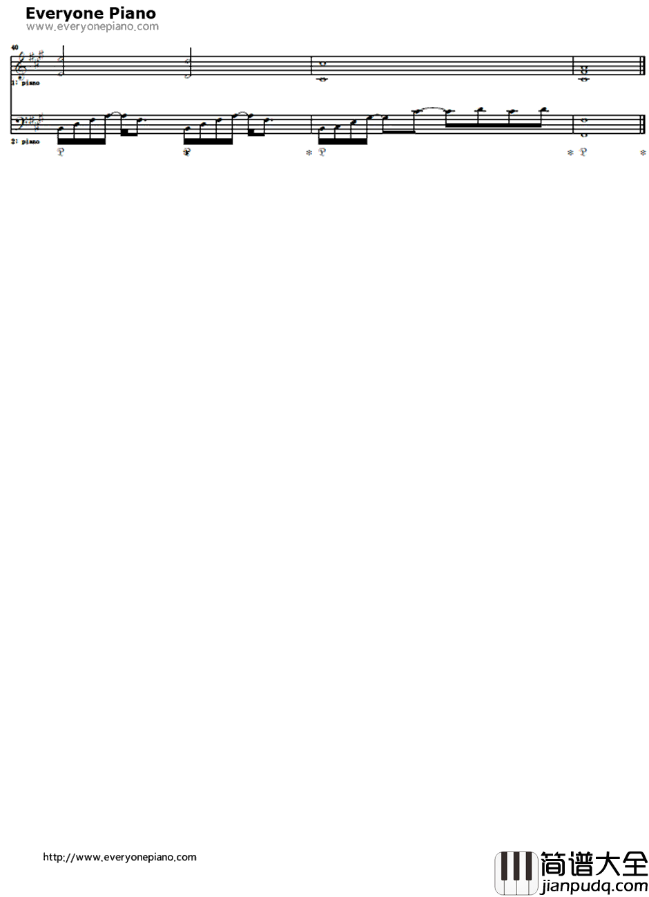 くれなゐ钢琴谱_天野月_零:真红之蝶主题曲
