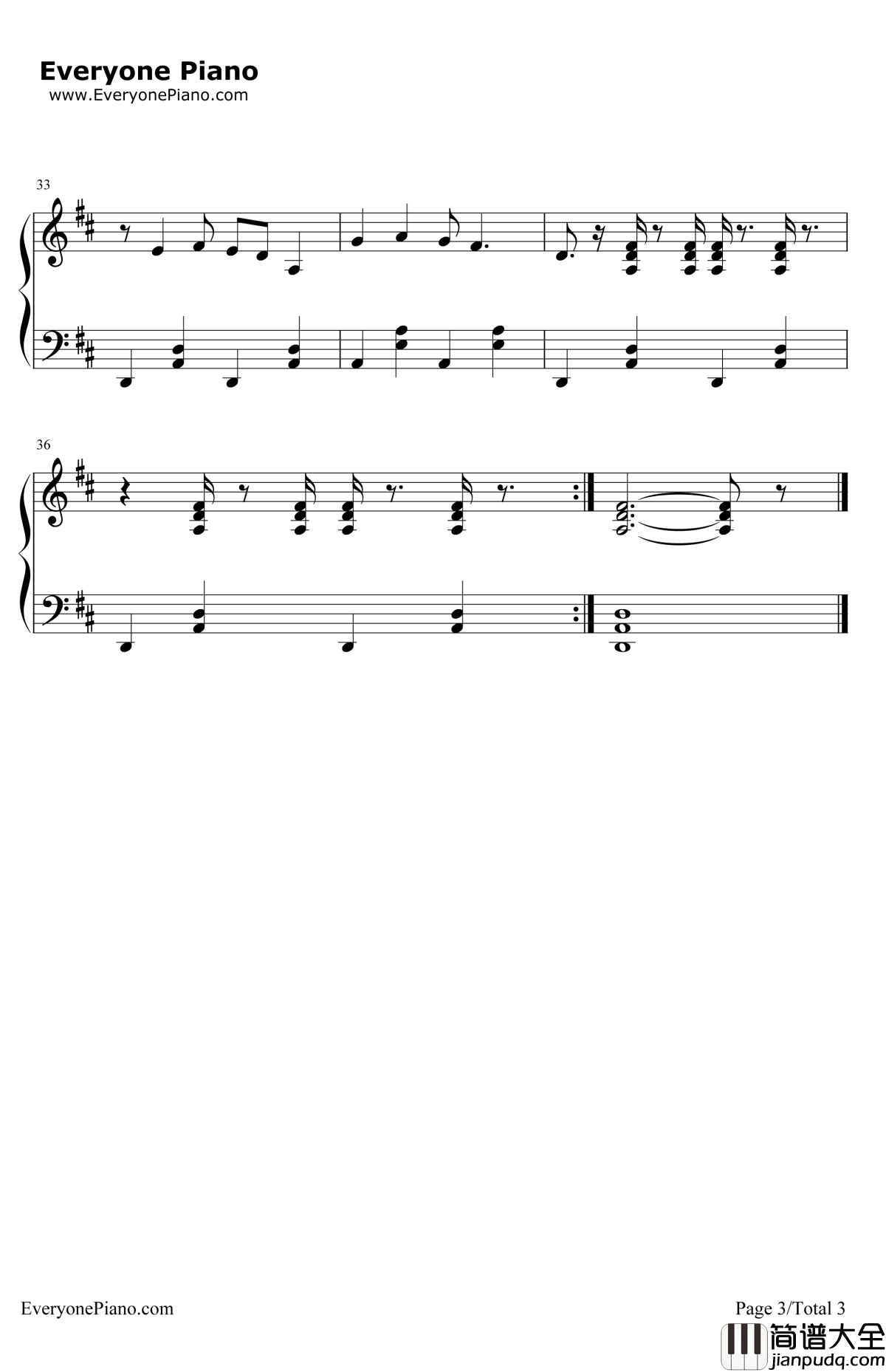 新大头儿子和小头爸爸2一日成才钢琴谱_雷佳_电影主题曲