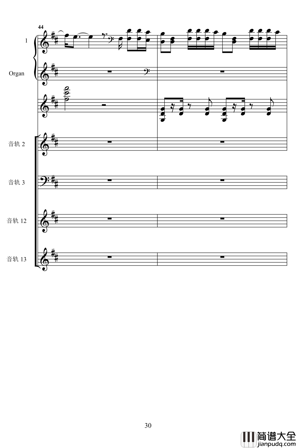 despacito钢琴谱_peter_bence