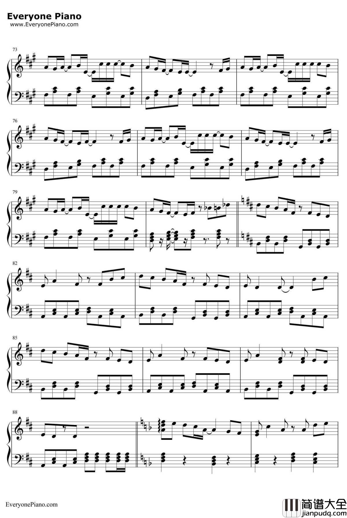 美丽之物钢琴谱_SoundHorizon幻想乐团_美しきもの