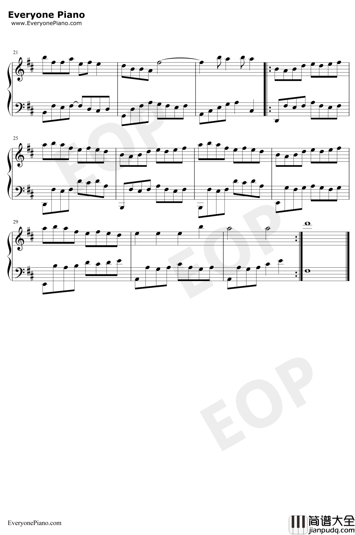 千年灵蛇白素贞钢琴谱_左宏元_新白娘子传奇插曲