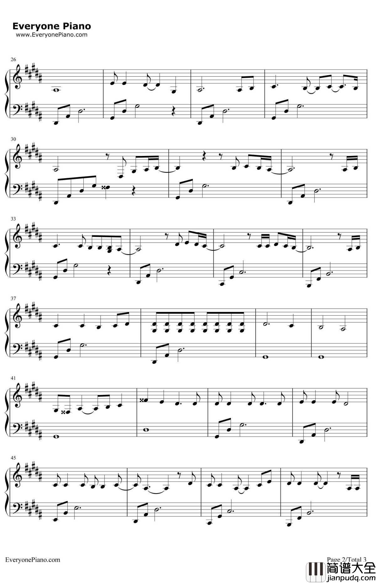 Take_Me_To_Shanghai钢琴谱_JohnHughesÍseDownes_电影_罗曼蒂克消亡史_OST