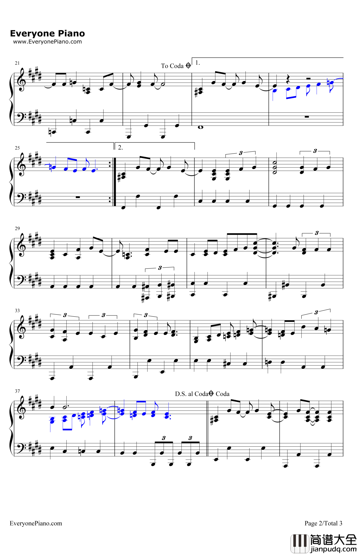 SoFarSoGreat钢琴谱_DemiLovato_桑尼明星梦主题曲