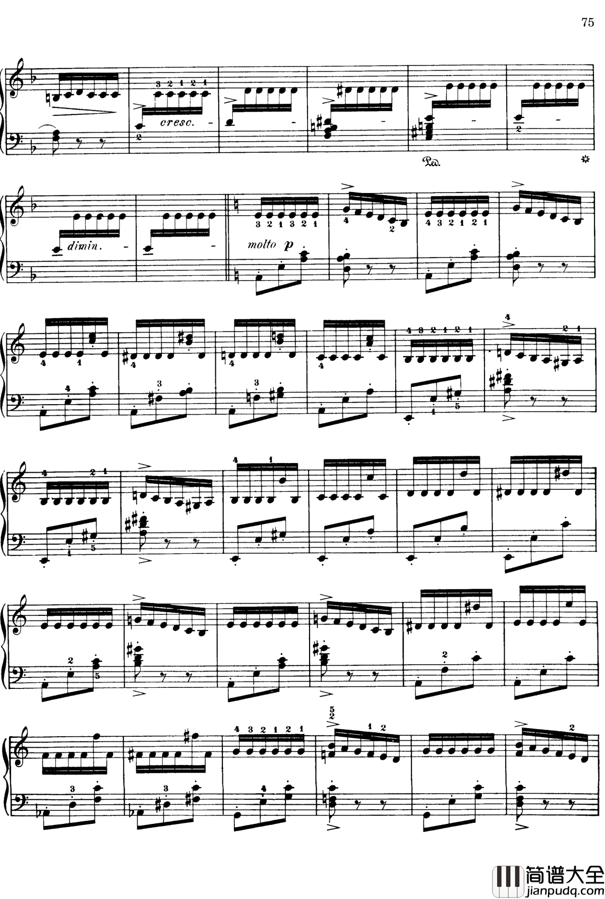 西班牙随想曲_Op.37钢琴谱_莫什科夫斯基_Moszkowski
