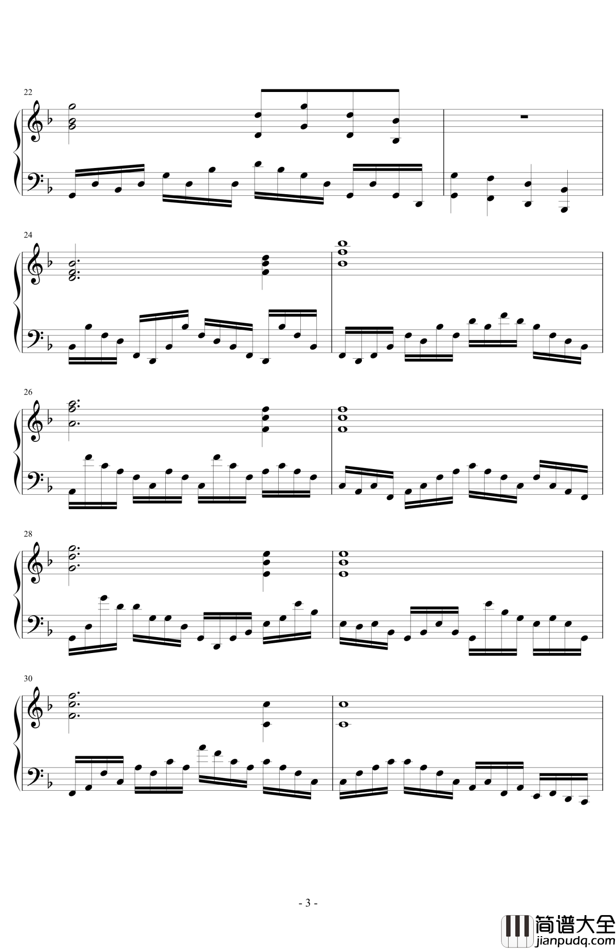 钢琴练习曲第3号钢琴谱_Etude_No.3_pltp20176211137