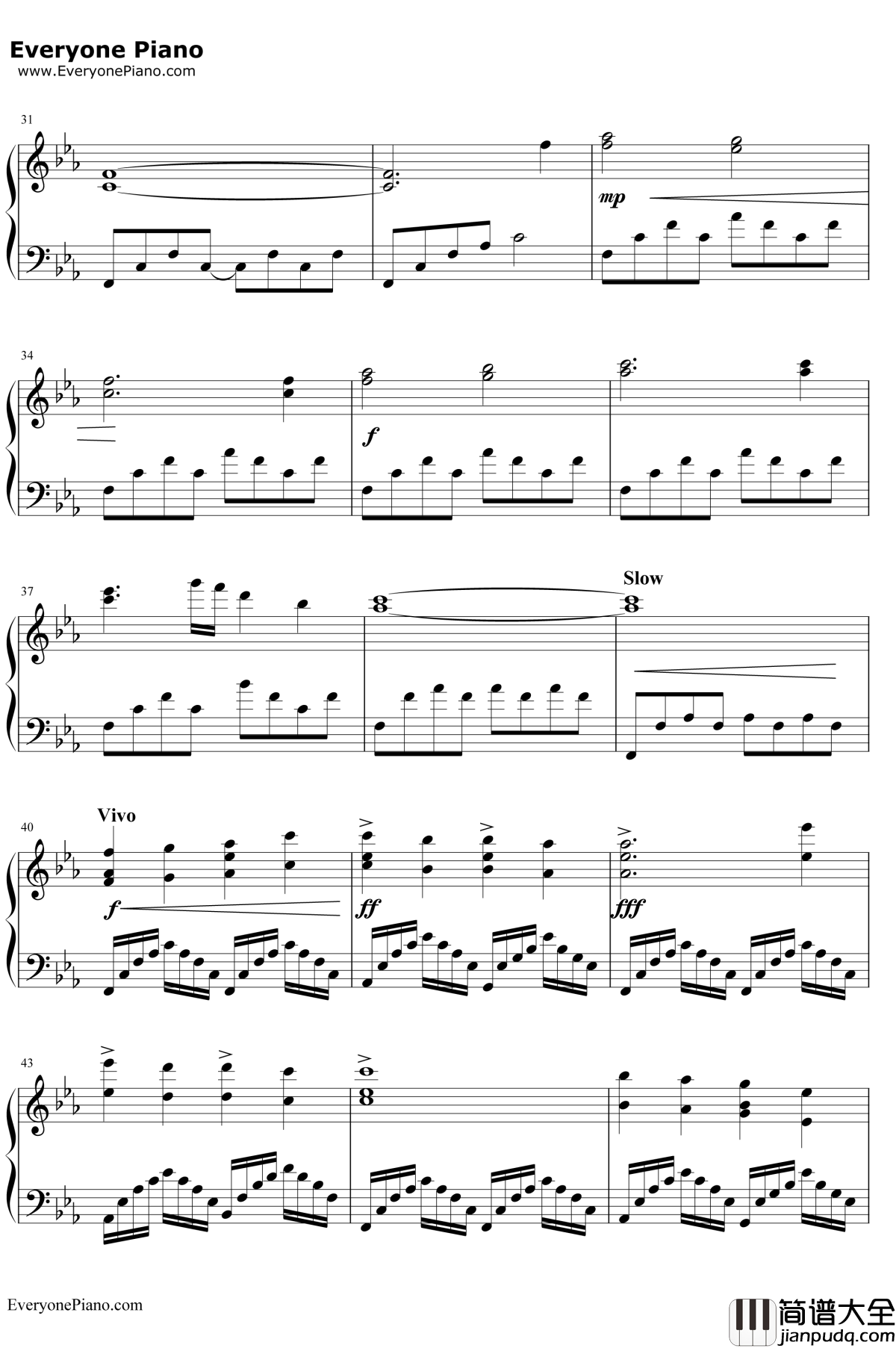 The_Imitation_Game钢琴谱_Alexandre_Desplat