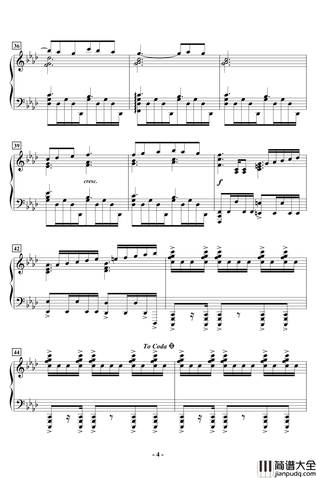 APOCALYPSIS_NOCTIS钢琴谱_下村阳子