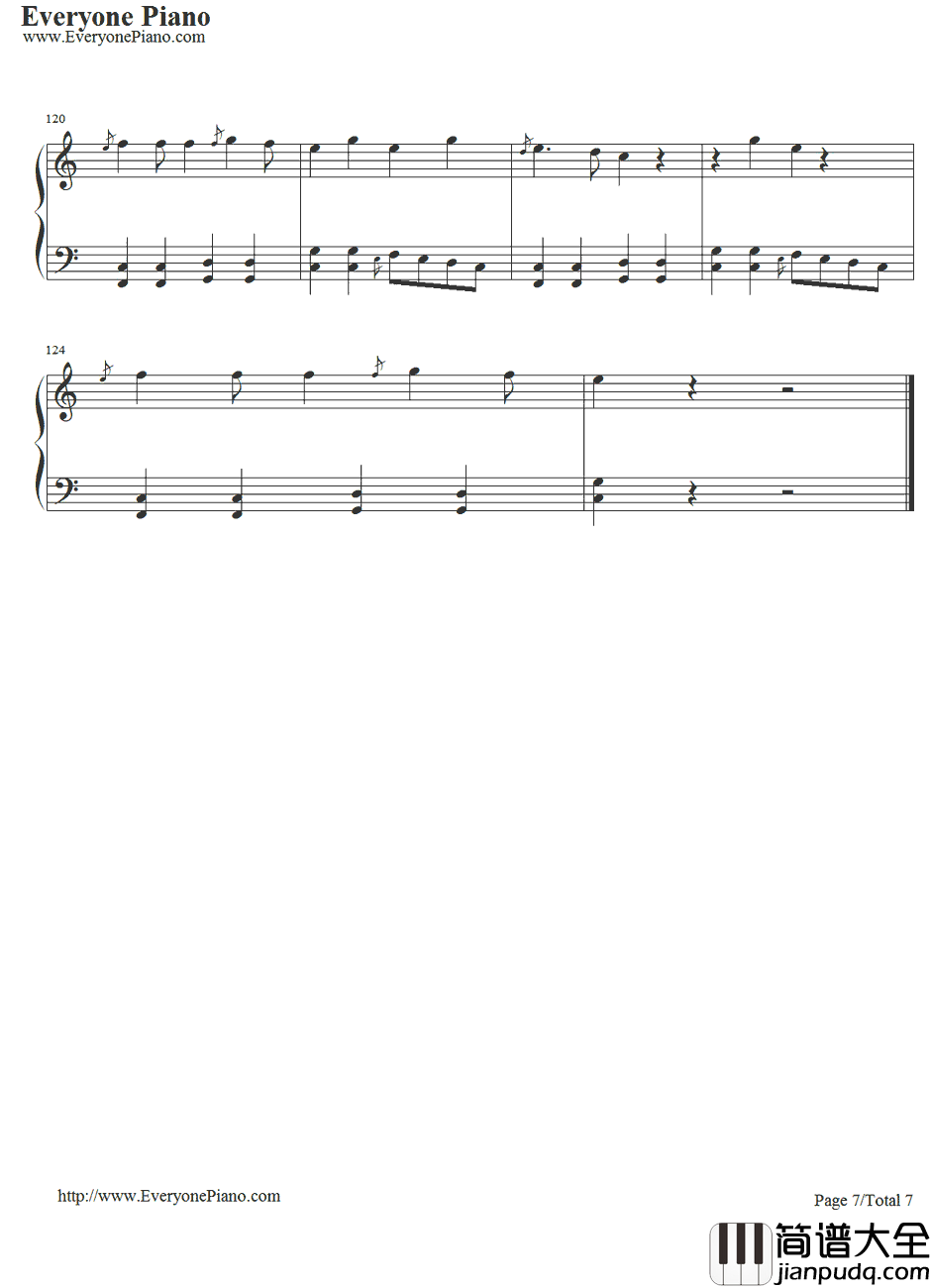 Kiss_Me_Kiss_Me钢琴谱_5_Seconds_of_Summer