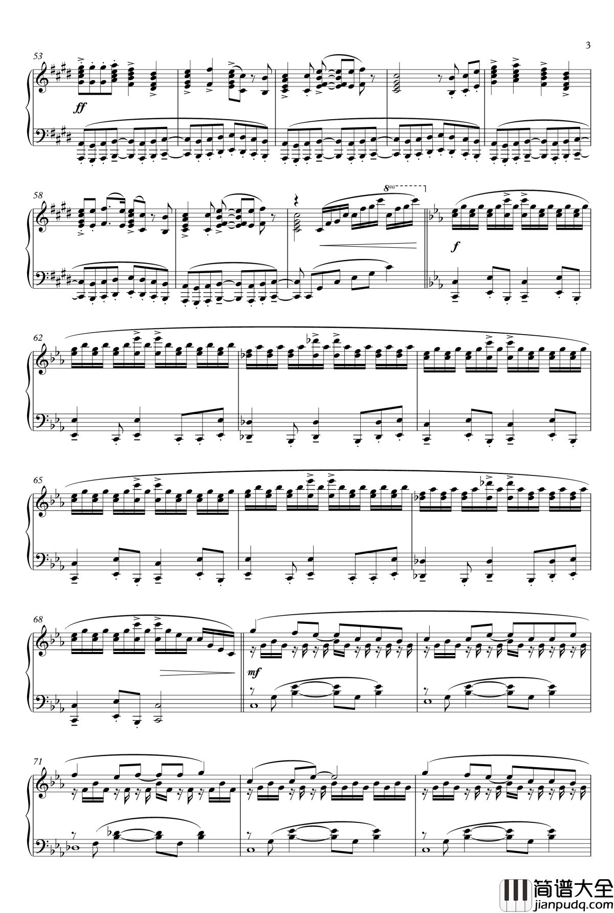Resonance钢琴谱_噬魂师_OP_Animenz