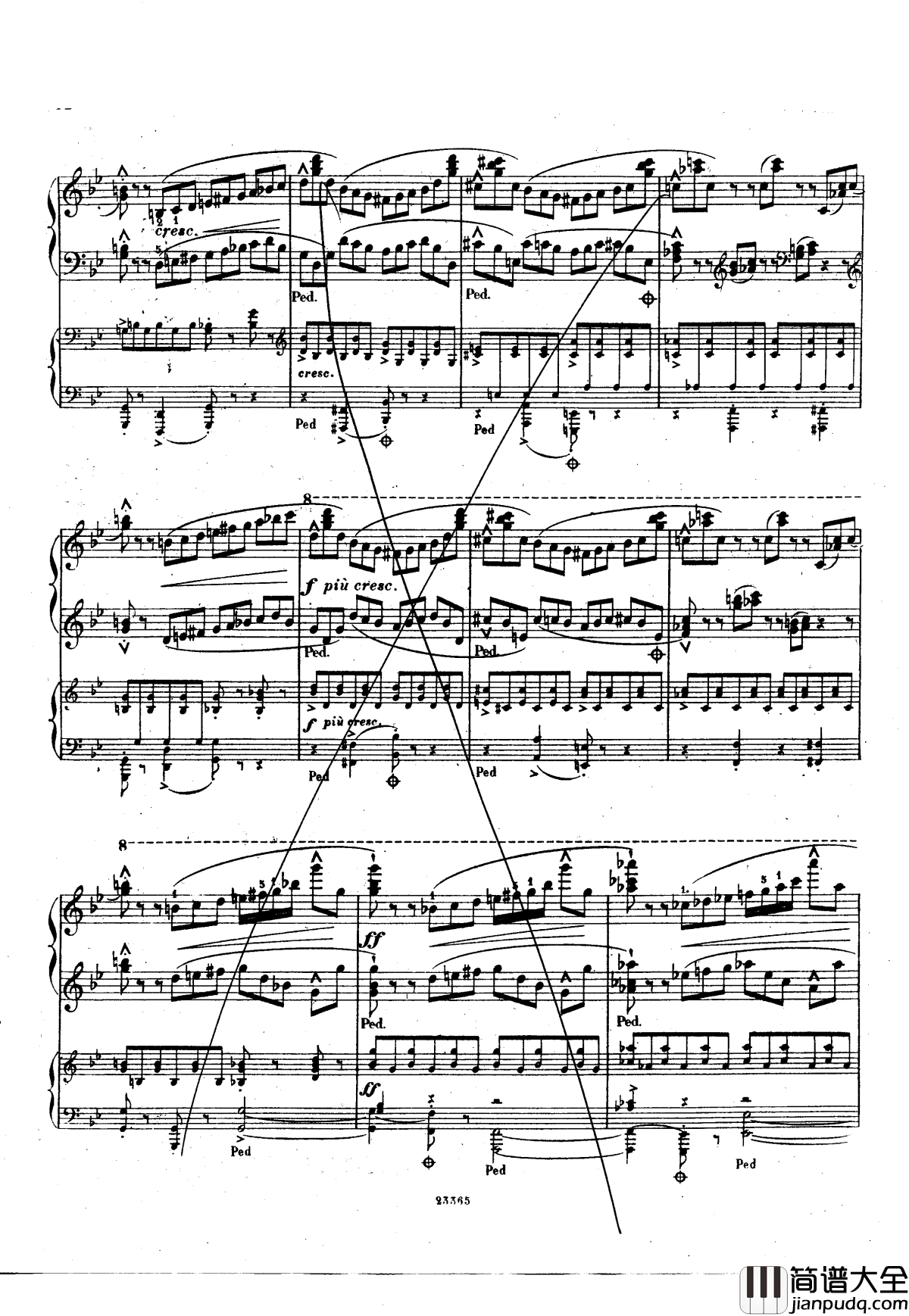 g小调钢琴协奏曲__Op.15钢琴谱_斯甘巴蒂