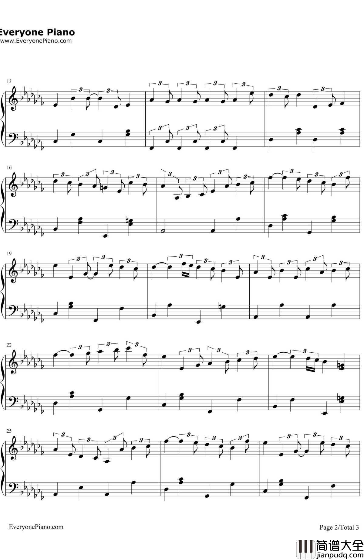 被时光移动的城市钢琴谱_石进_夜的钢琴曲II