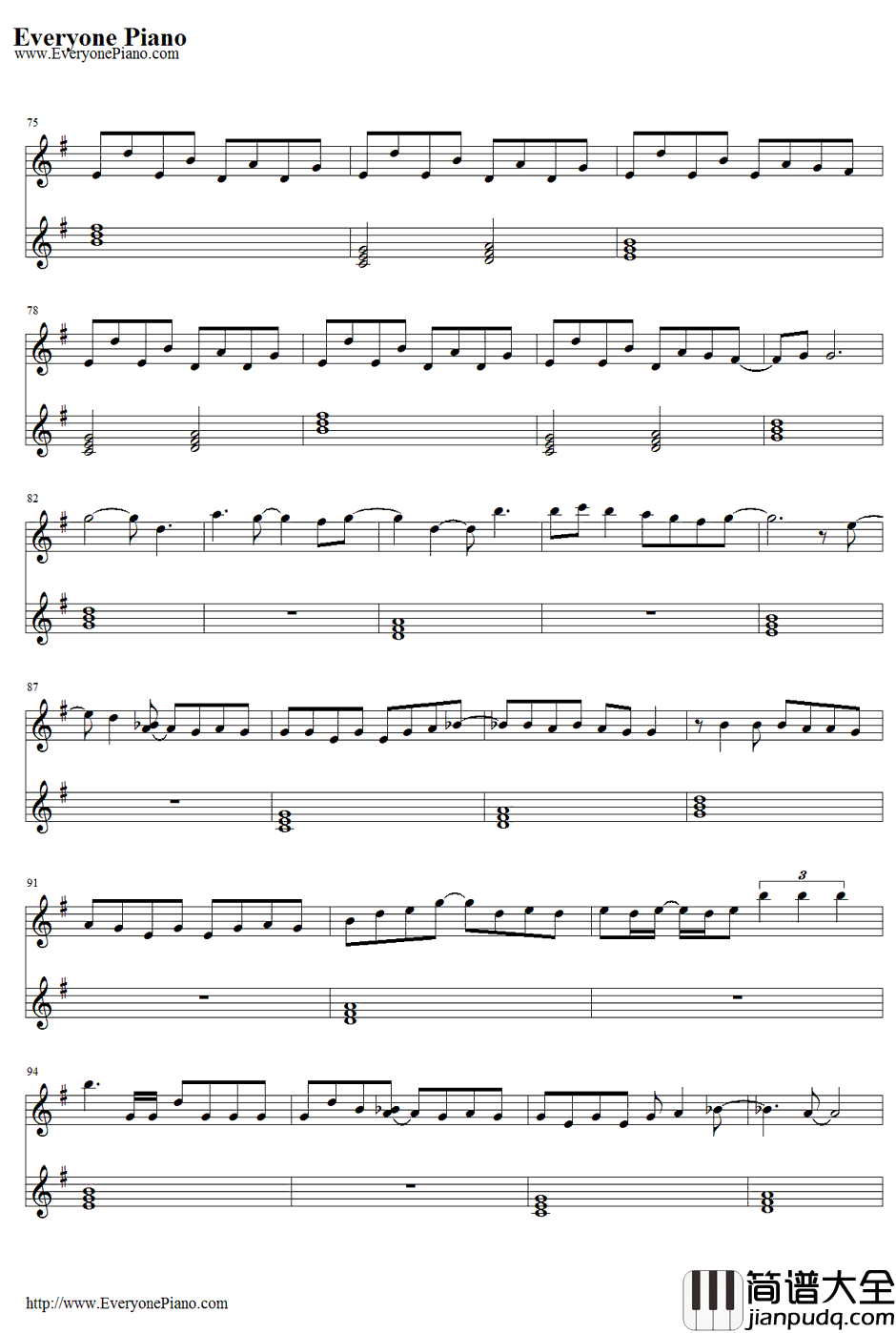 Shine_Days钢琴谱_GirlsDeadMonster(LiSA)_AngelBeats!插曲