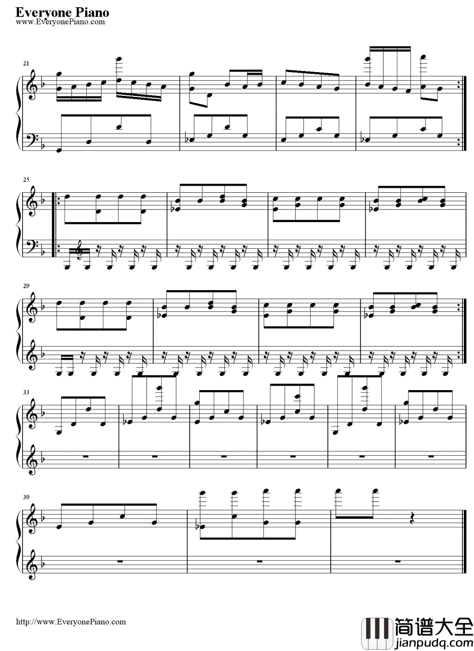Promise(Reprise)钢琴谱_山冈晃_寂静岭