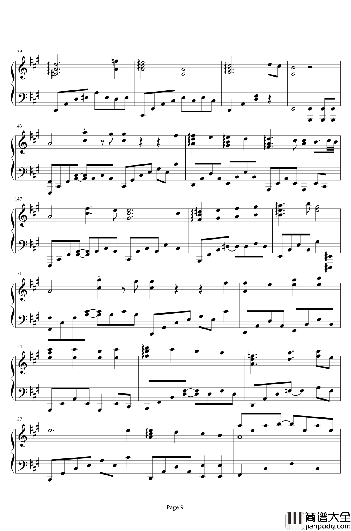 凹凸世界三部曲钢琴谱_Kyle_Xian