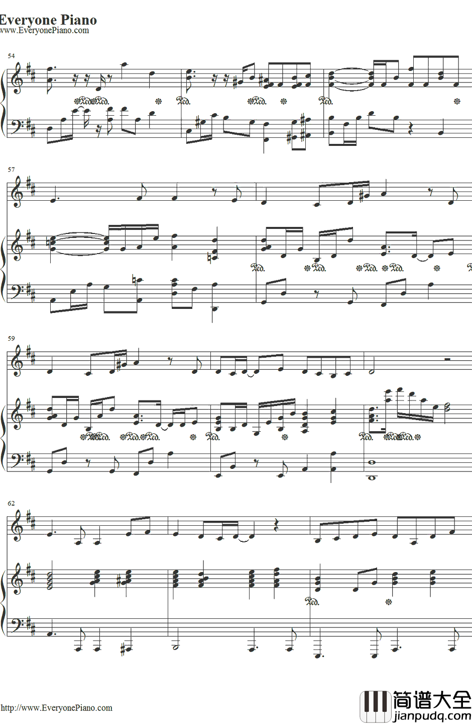 たからもの钢琴谱_石田燿子_青出于蓝~缘~主题曲