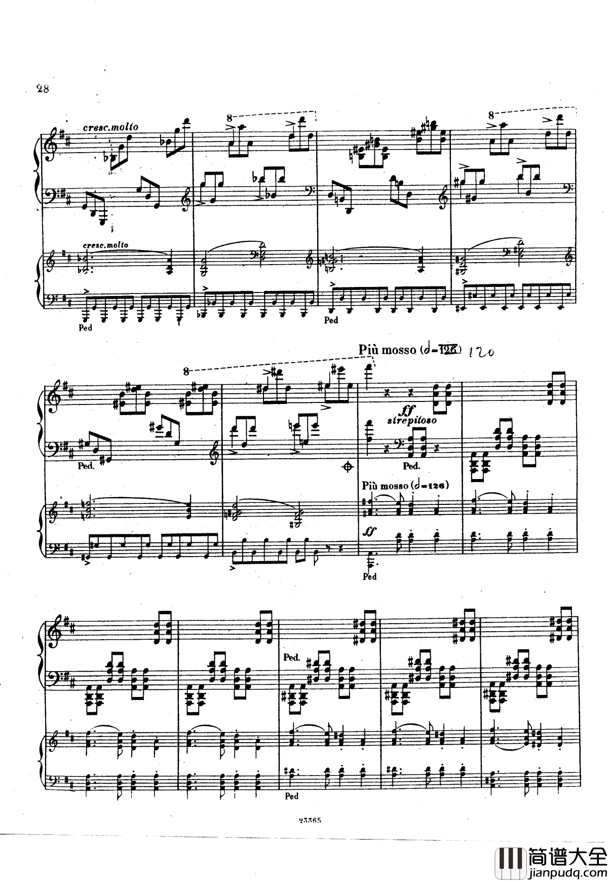 g小调钢琴协奏曲__Op.15钢琴谱_斯甘巴蒂