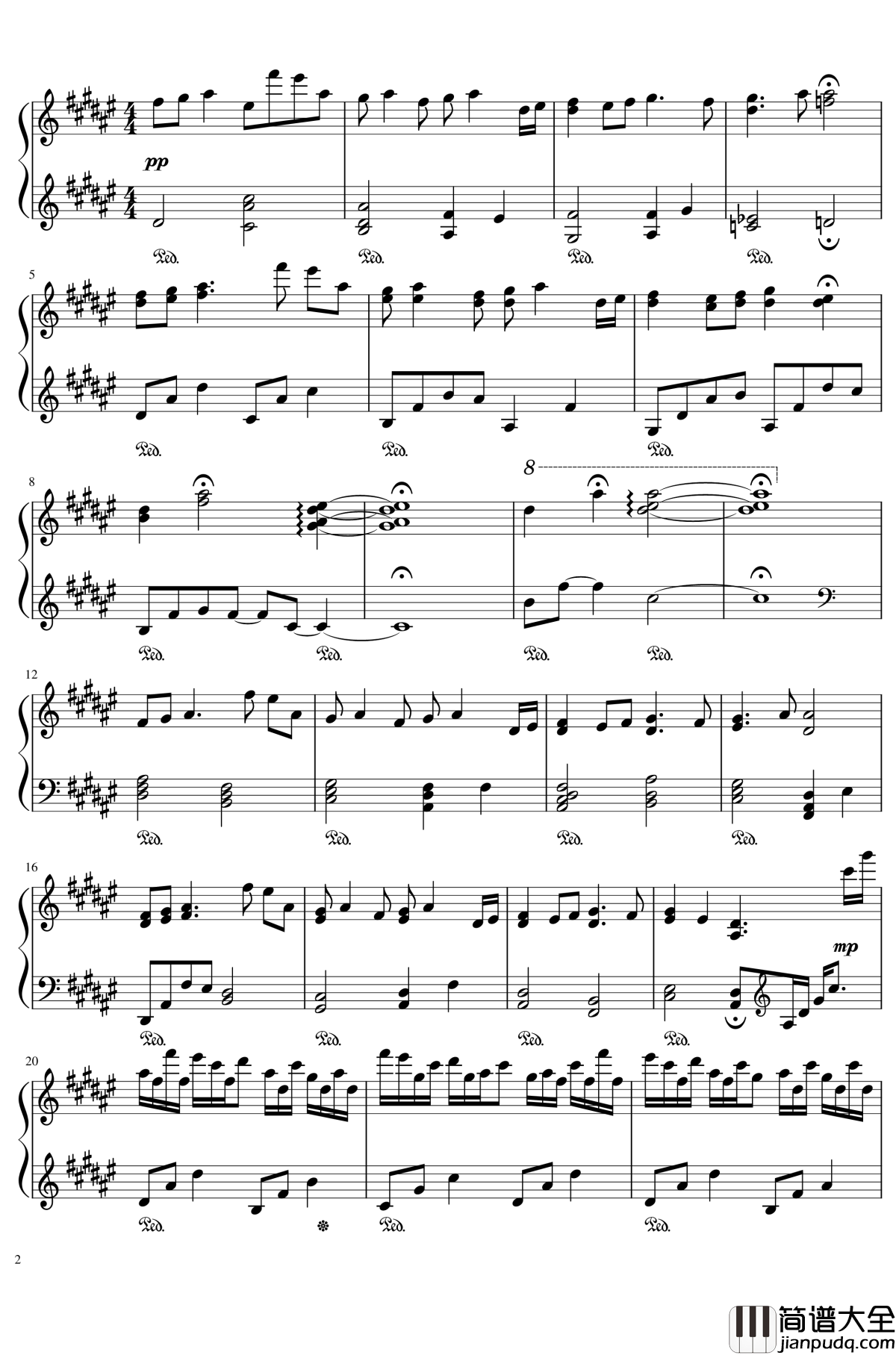 Theme_of_SSS钢琴谱_Key_Sounds_Label