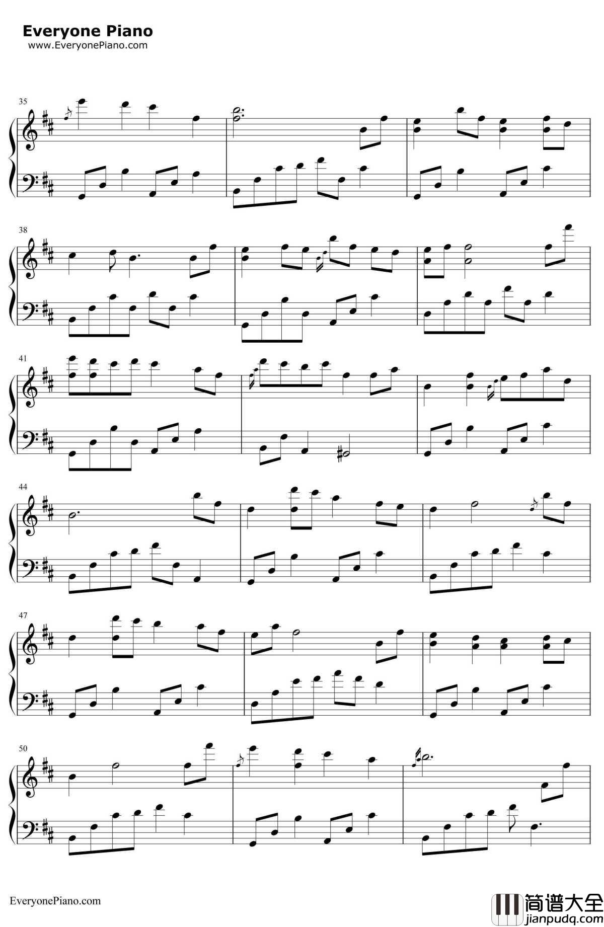 忆钢琴谱_石进_夜的钢琴曲