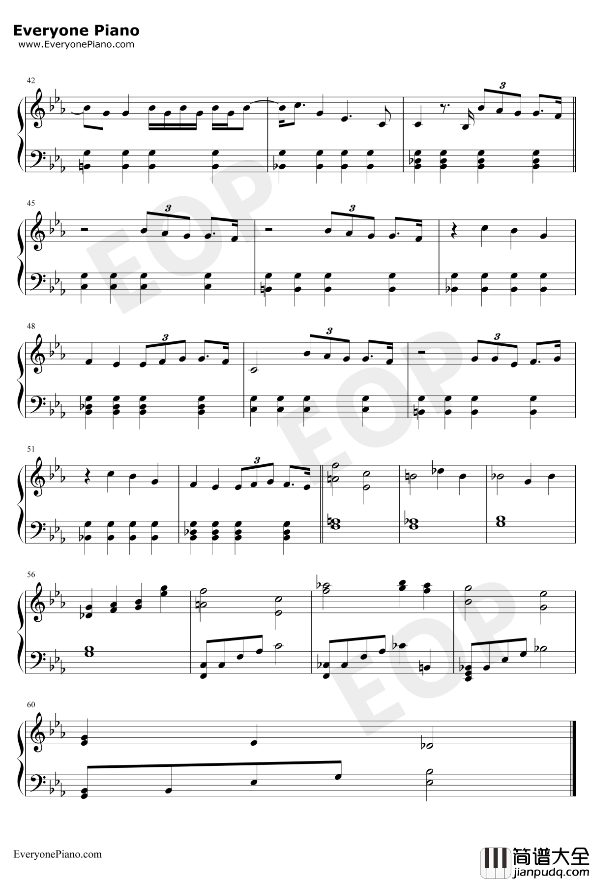 Needy钢琴谱_Ariana_Grande