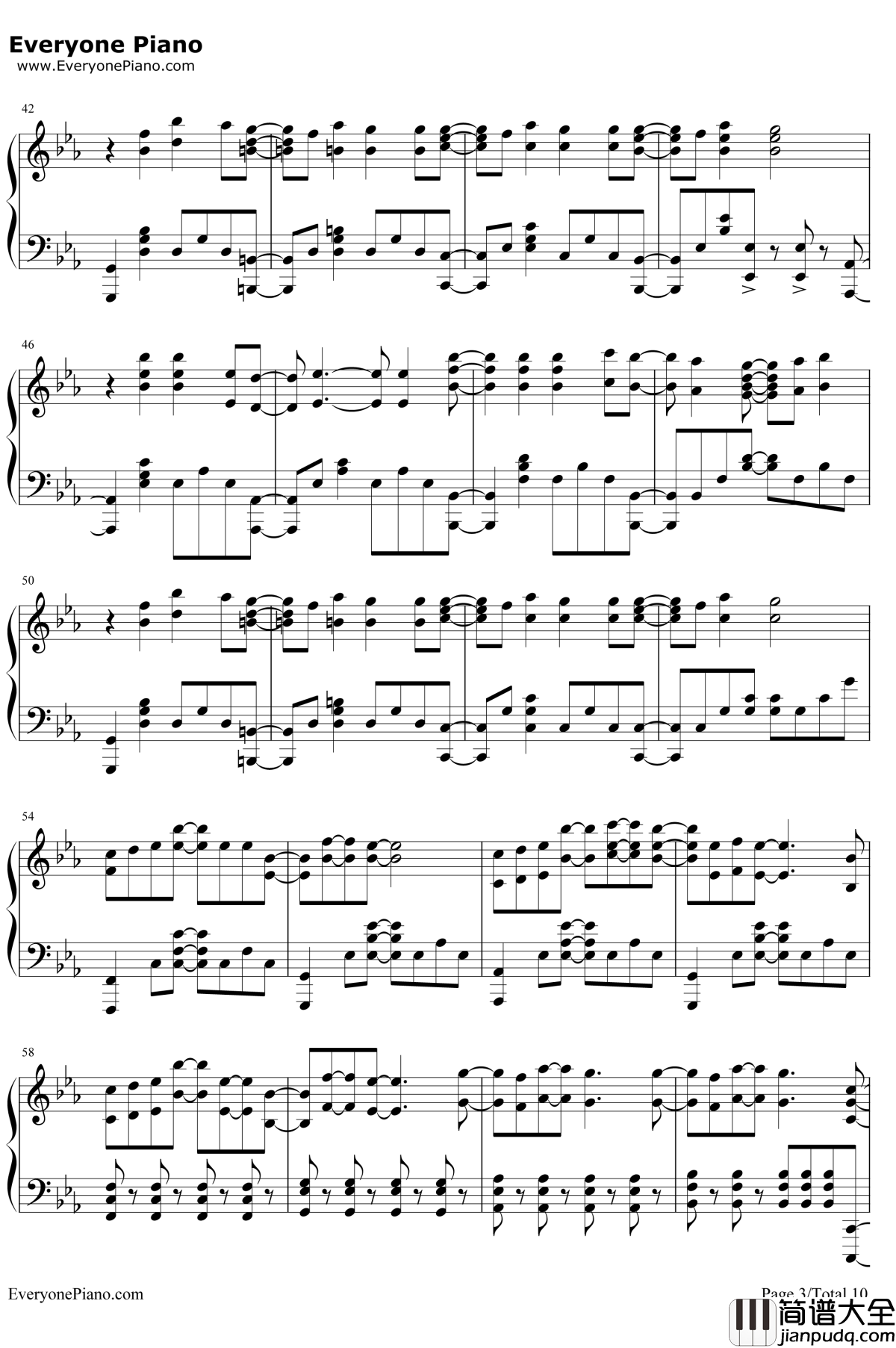 SAVIOR_OF_SONG钢琴谱_ナノMYFIRSTSTORY_苍蓝钢铁战舰–ARSNOVA–OP
