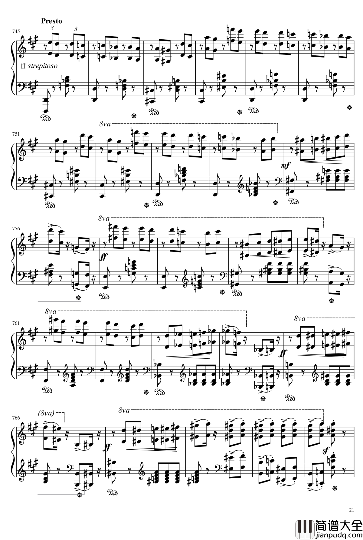 Mephisto_Waltz_No._1_S._514钢琴谱_李斯特