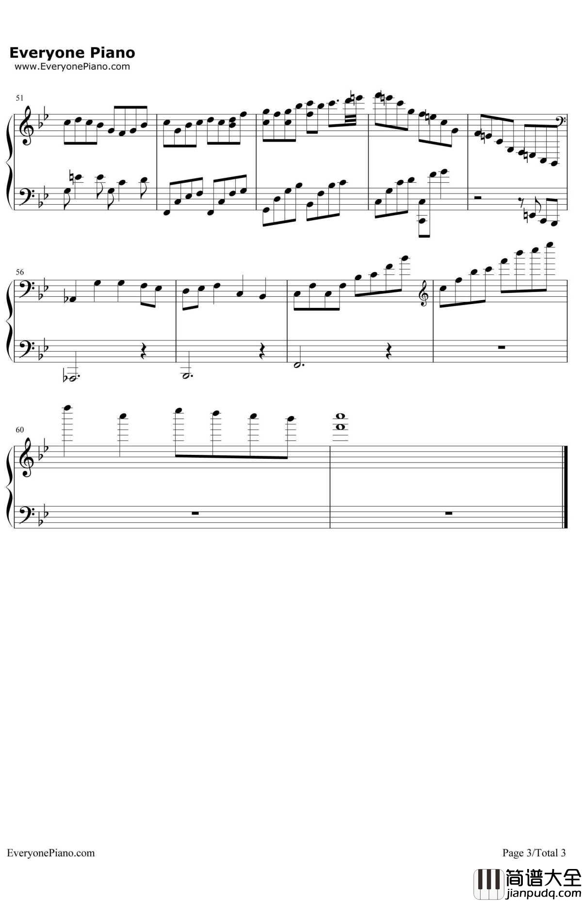 Frozen_Highlights钢琴谱_三好智己_游戏_祭物与雪中的刹那_OST