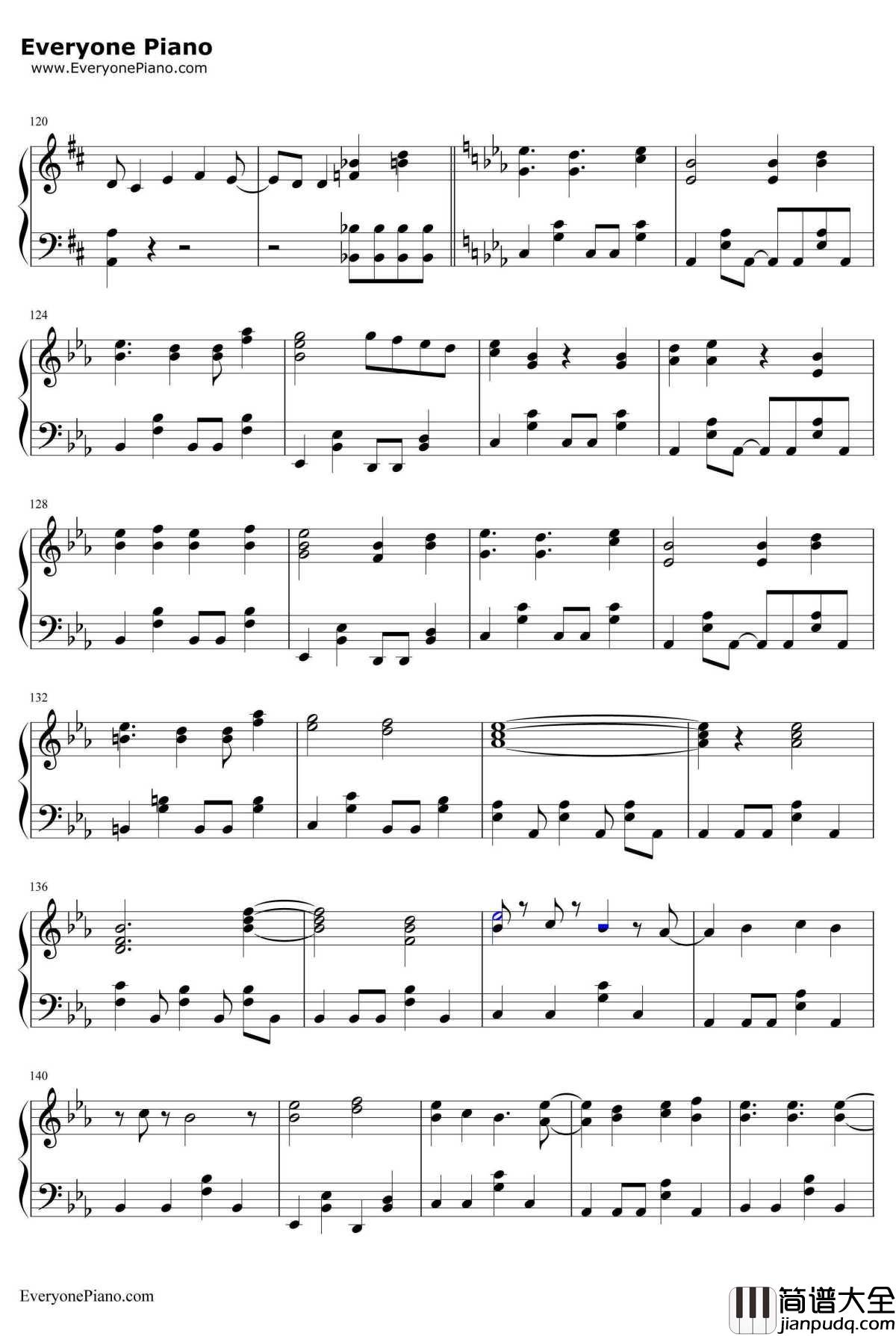 天ノ弱钢琴谱_GUMI_PianoArrange