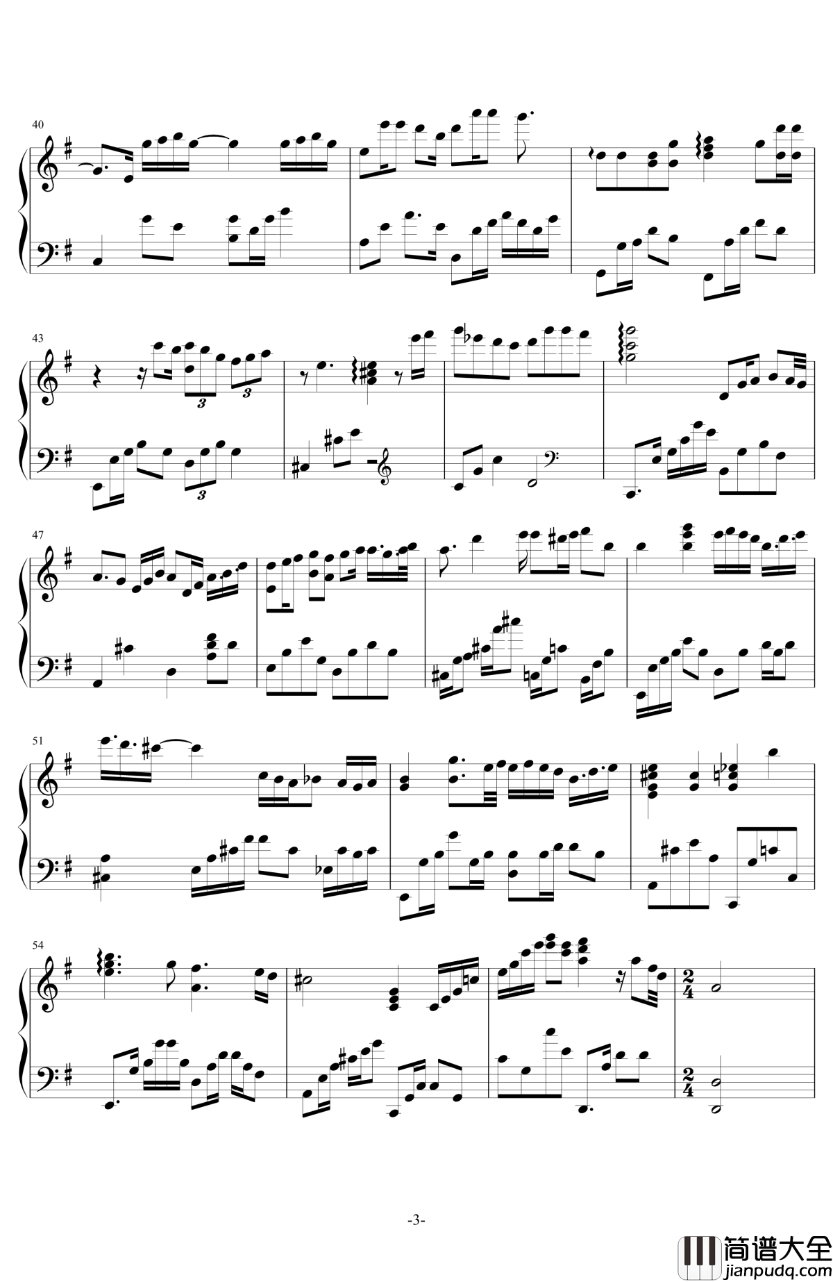 化蝶钢琴谱_何韵诗