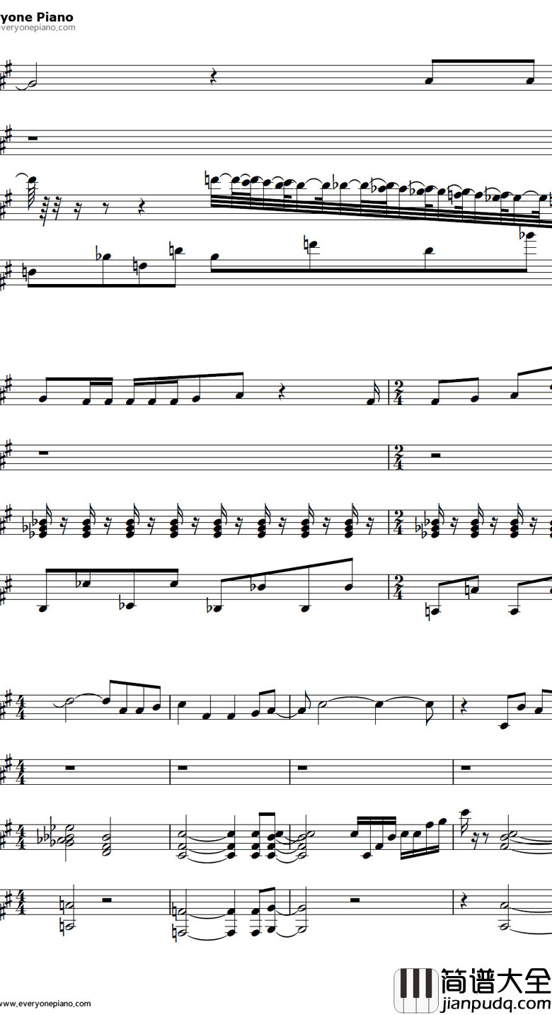 For_the_First_Time_in_Forever钢琴谱_KristenBel_IdinaMenzel