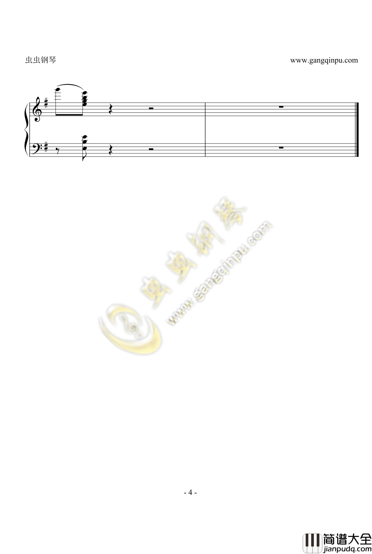 天使爱美丽钢琴谱_La_Valse_D_Amelie