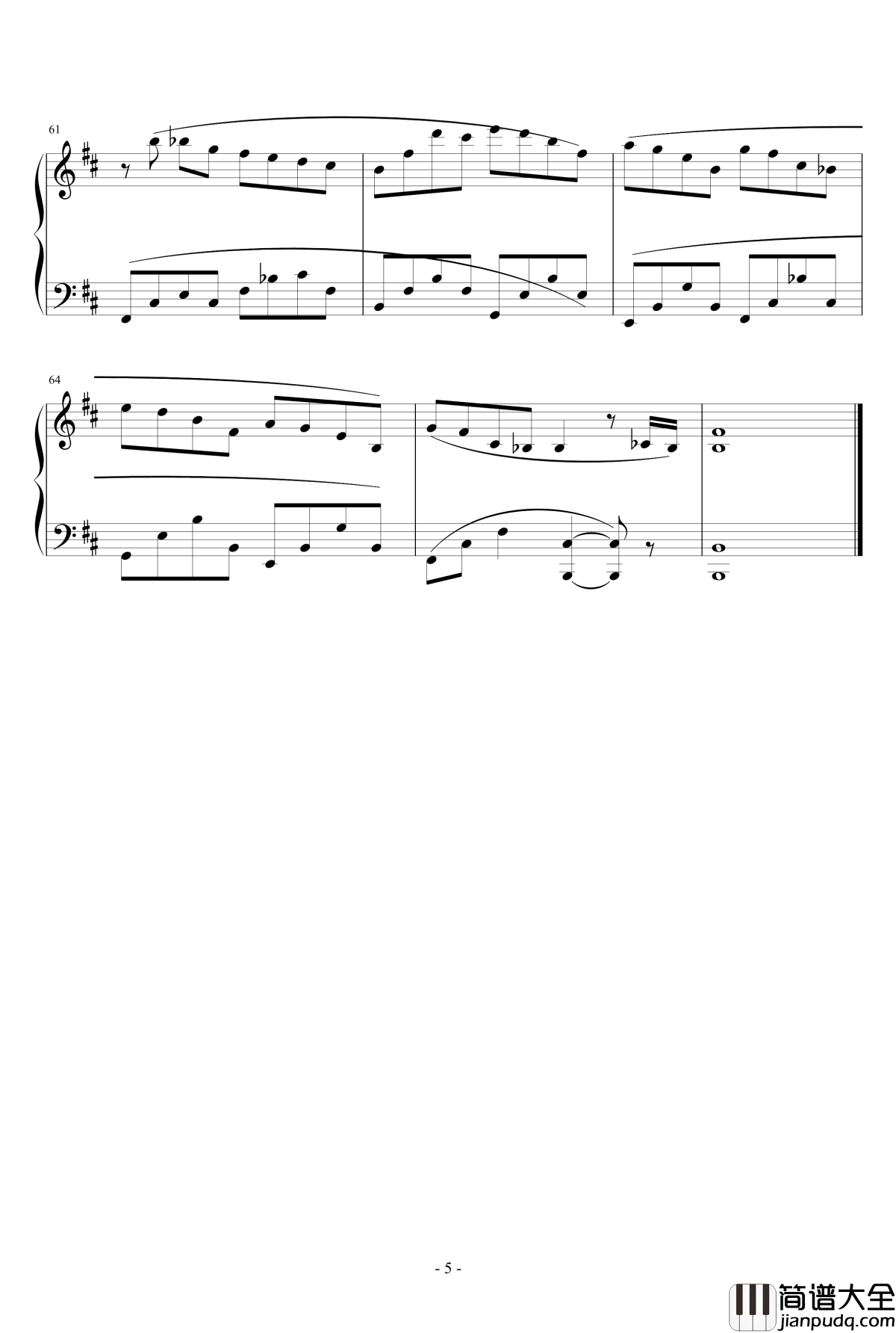 toccata钢琴谱_PAUL_MAURIAT