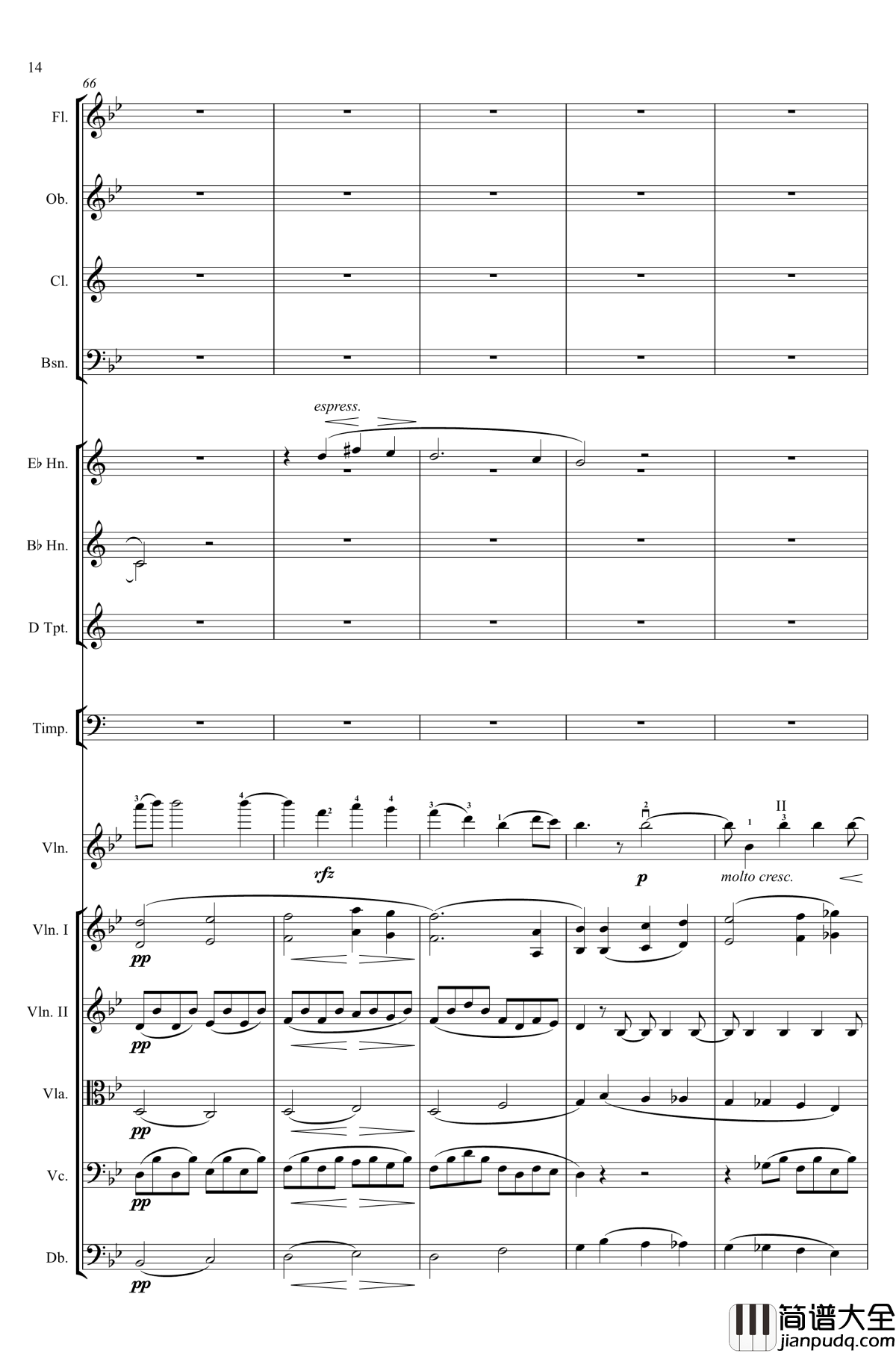 g小调第1小提琴协奏曲Op.26钢琴谱_第一乐章_Max_Bruch