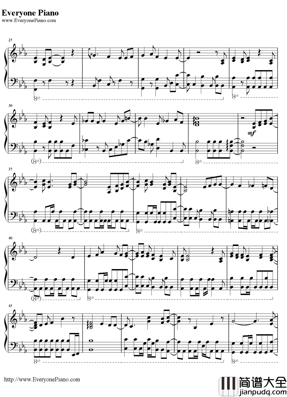 fallen_down钢琴谱_イカロス(早见沙织)__天降之物_插曲