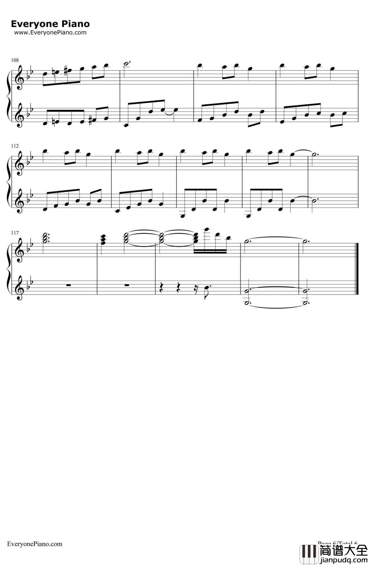 Carol_Of_The_Bells（钟声颂歌）钢琴谱_MykolaLeontovych