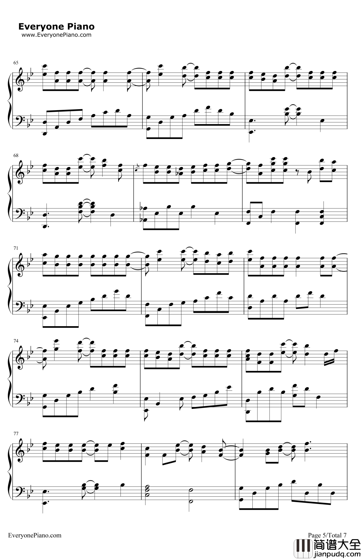 爱情怎么喊停钢琴谱_曾沛慈_原来是美男插曲