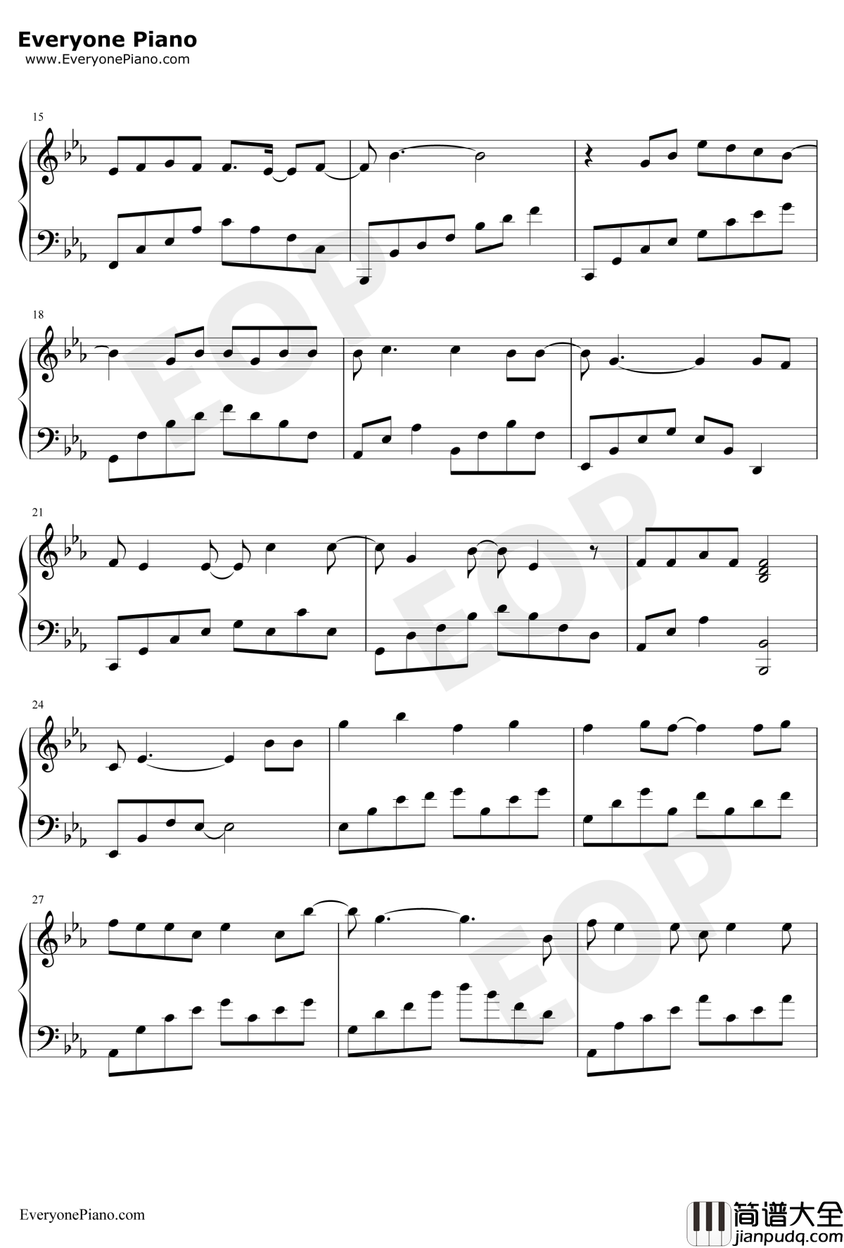 别再闹了钢琴谱_毛不易_来电狂响暖冬主题曲