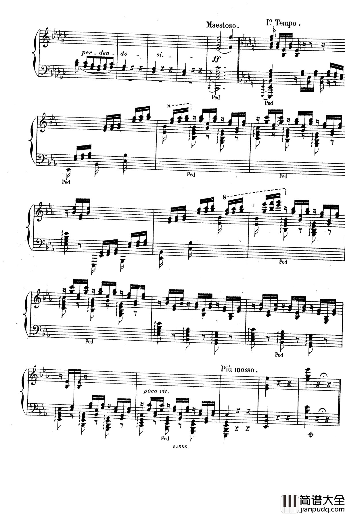 _前奏曲与赋格_Op.6钢琴谱_斯甘巴蒂