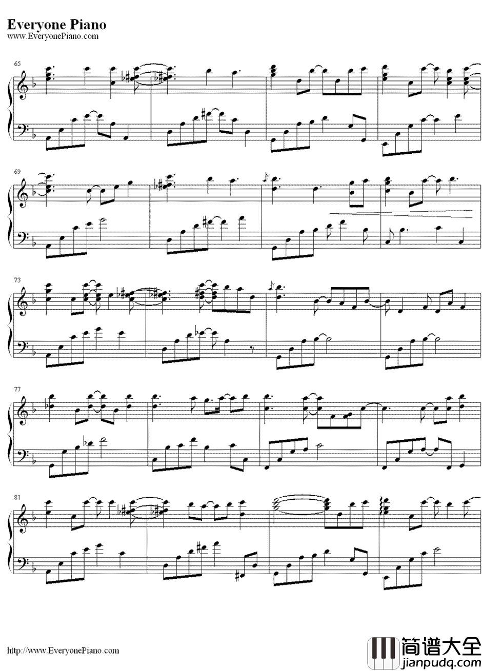 Dreams钢琴谱_李闰珉(Yiruma)