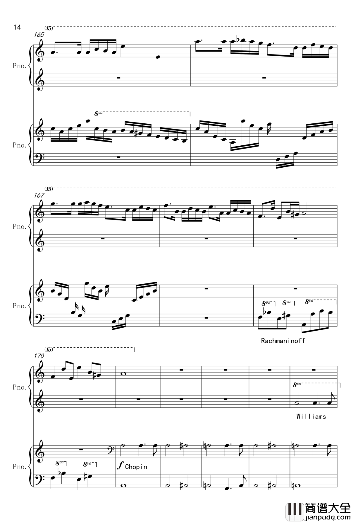 名曲编年史钢琴谱_世界名曲