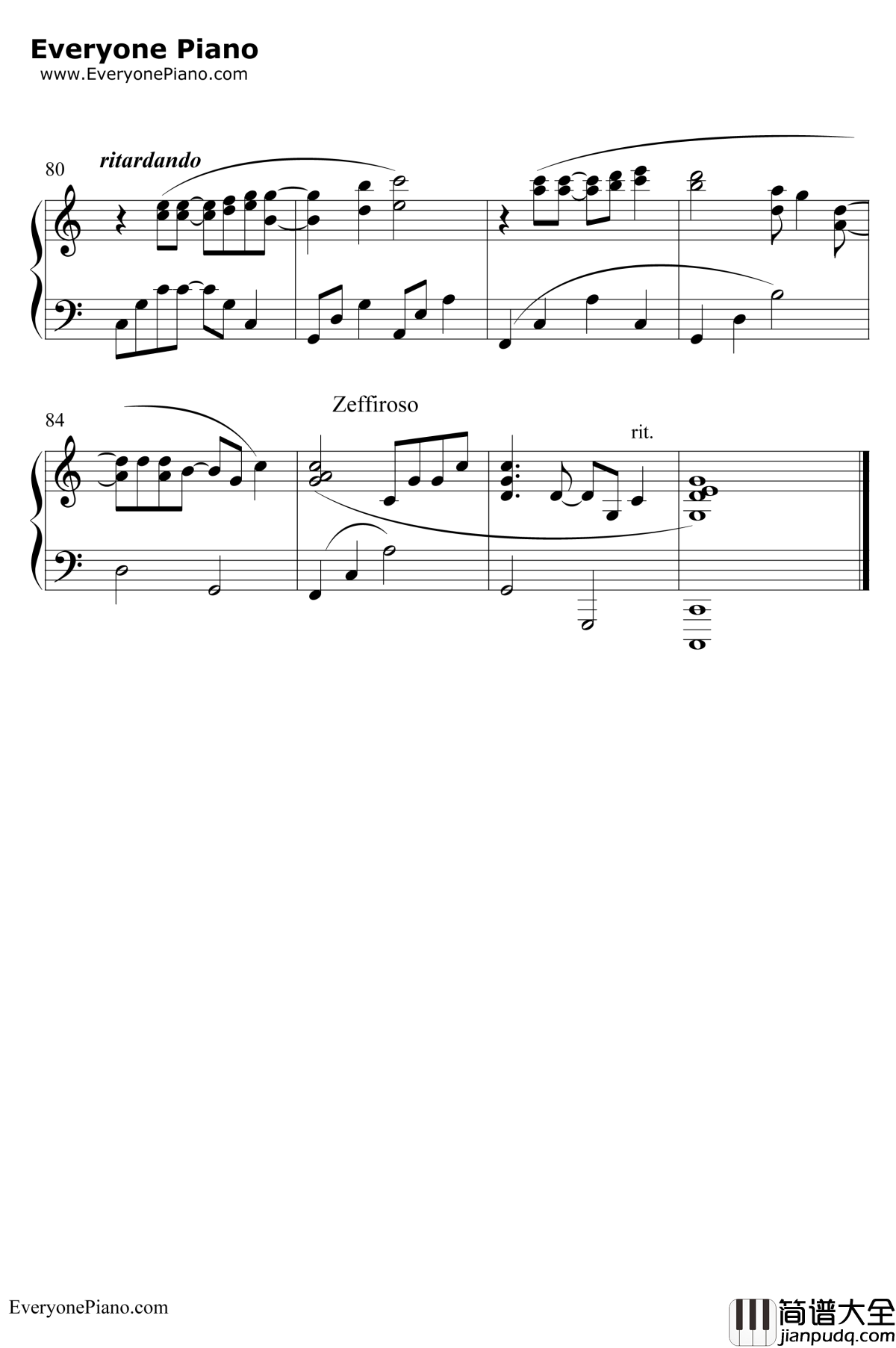 AngelEyes钢琴谱_JimBrickman_JimBrickman