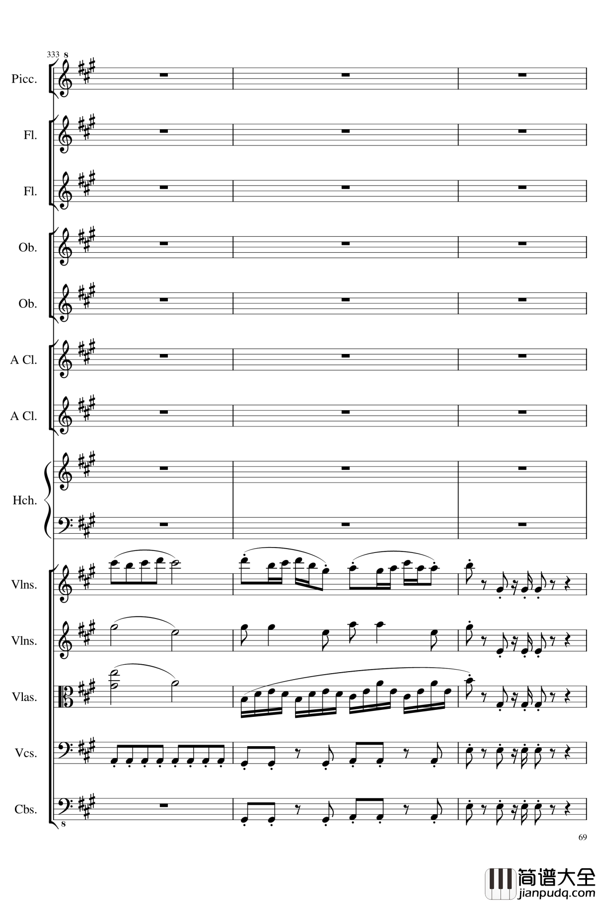 7_Contredanses_No.1_7,_Op.124钢琴谱_7首乡村舞曲，第一至第七，作品124_一个球